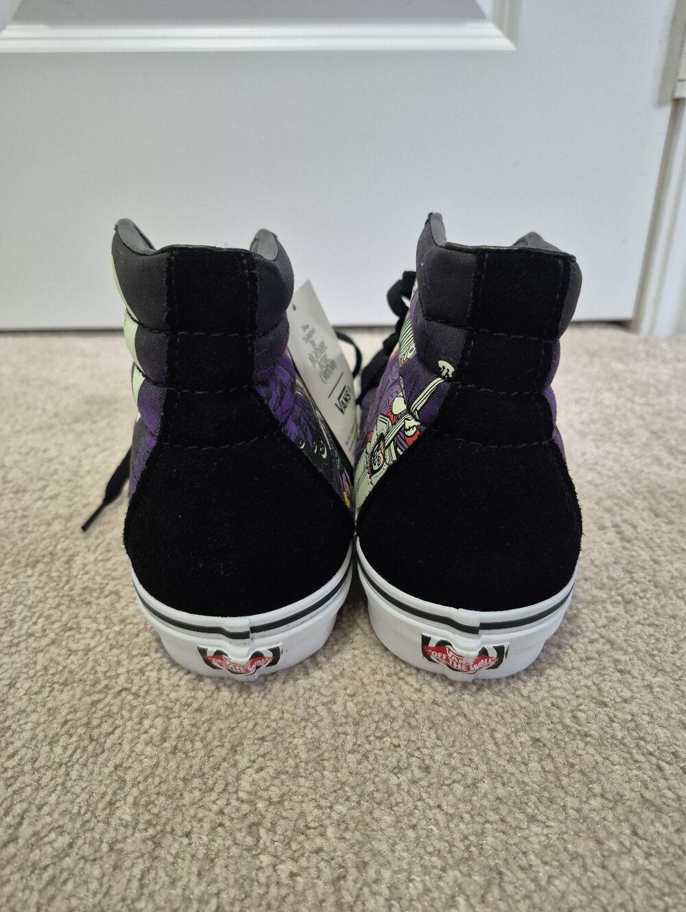 NWT Vans x Disney Sk8-Hi Jack's Lament Nightmare Before Christmas Men's 11 - Picture 10 of 14